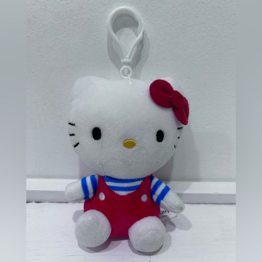 HELLO KITTY SANRIO LICENSE PLUSH KEYCHAIN Hello Kitty Bag Clip Bag Charm